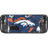 NFL Denver Broncos Tropical Print Steam Deck Handheld Gaming Computer Skin